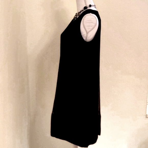 Women's BLACK DRESS / COCKTAIL OVERLAY by S.L Fashion - Picture 7 of 13